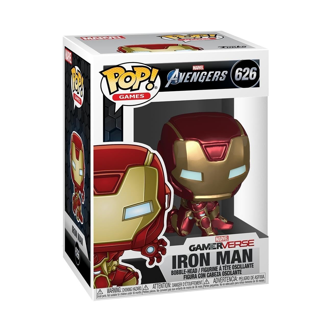 Funko POP! Marvel: Avengers Game Iron Man (Stark Tech Suit) — original gift idea