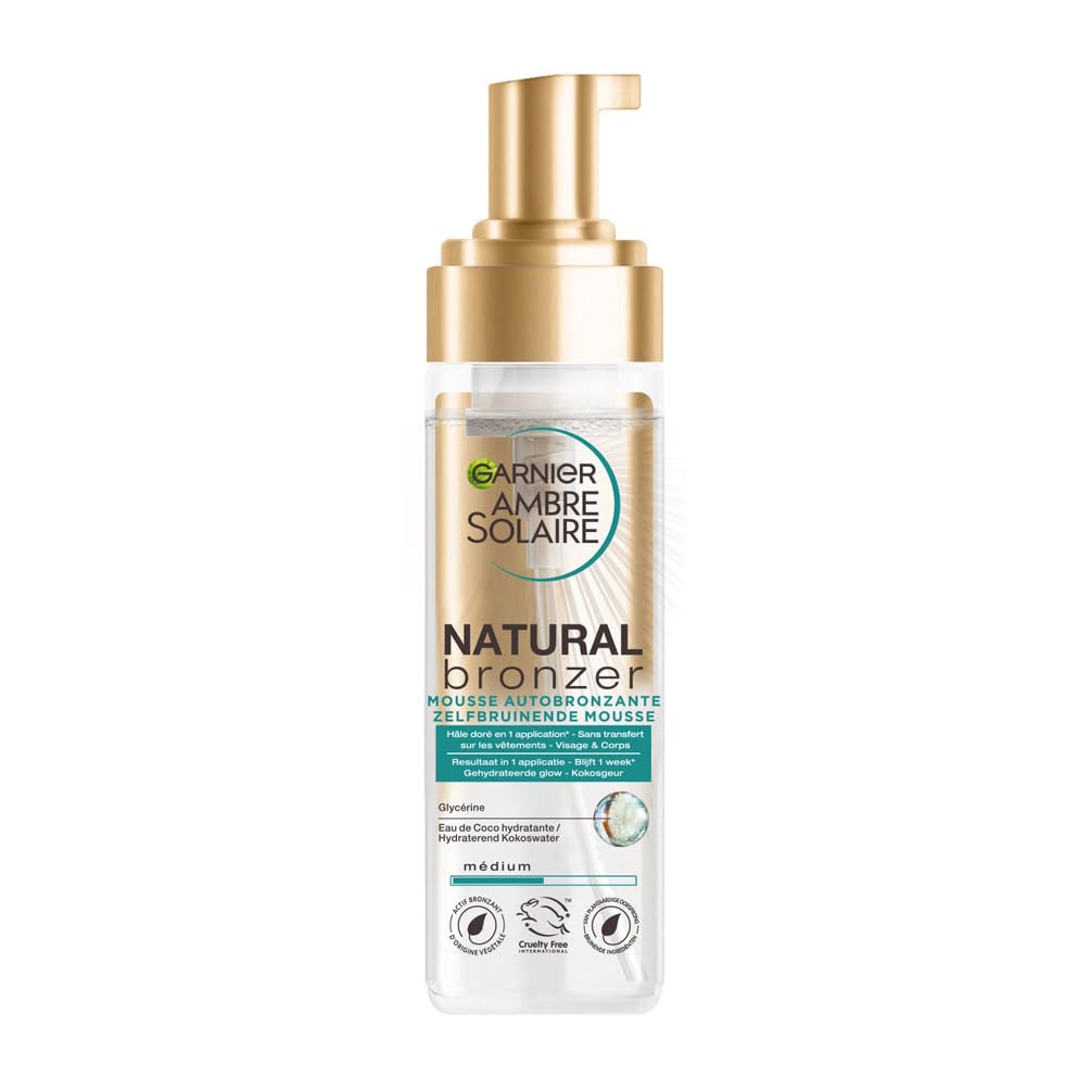 La mousse autobronzante Natural Bronzer Ambre Solaire Garnier — idée cadeau original