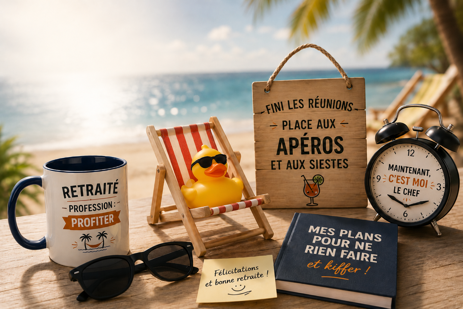 Les meilleurs cadeaux drôles pour un départ en retraite réussi