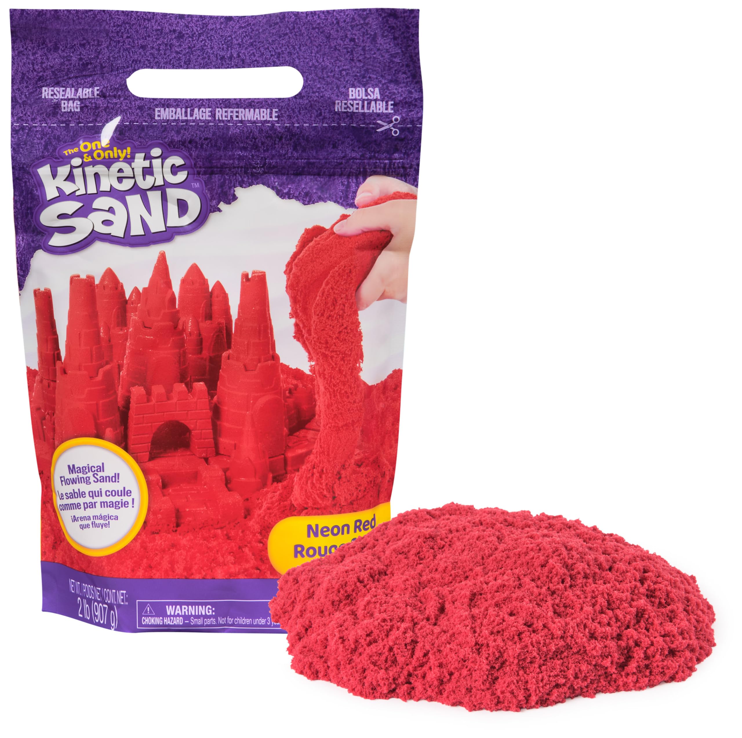 Kinetic Sand Rouge — cadeau drôle et insolite