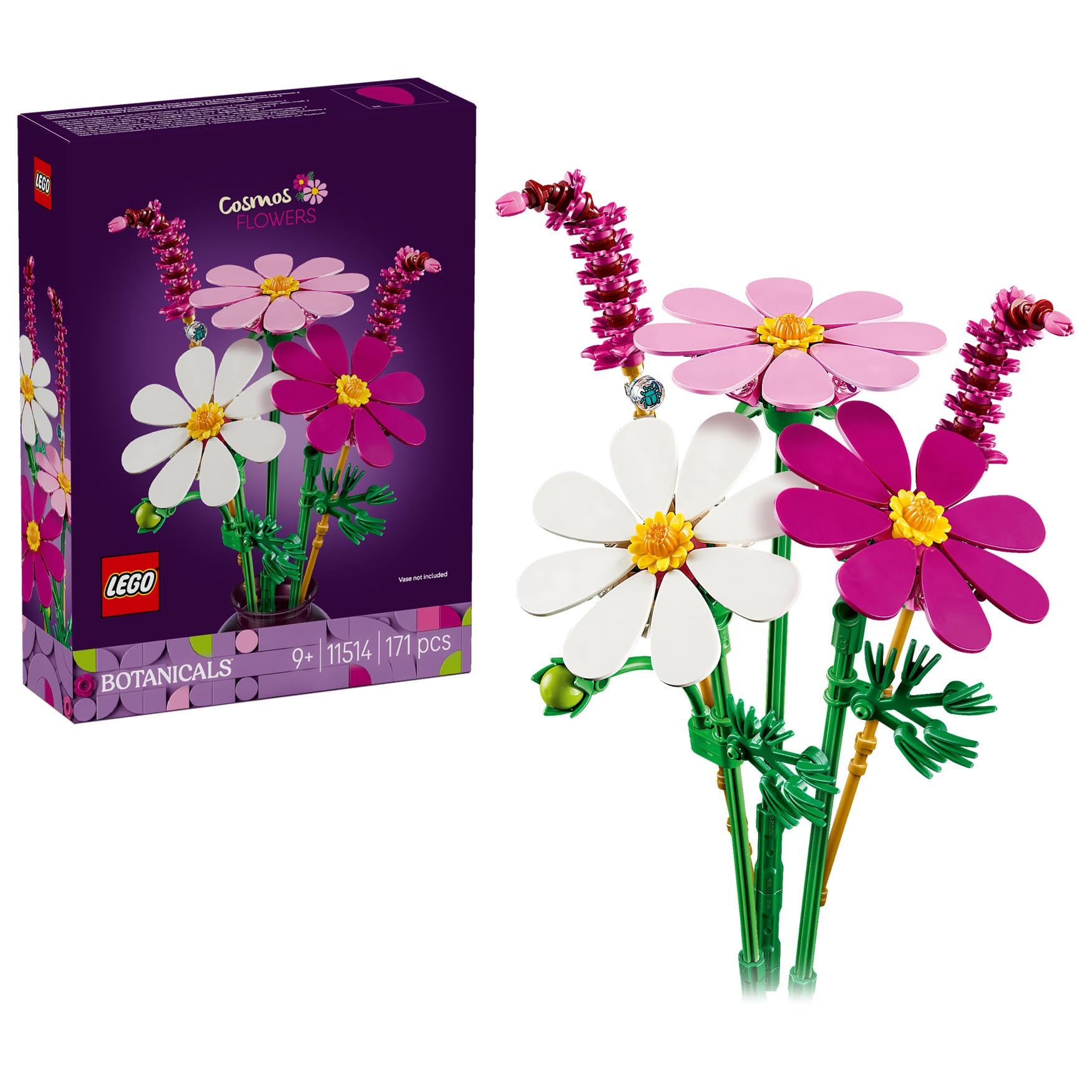 LEGO Botanical Cosmos Flowers — original gift idea