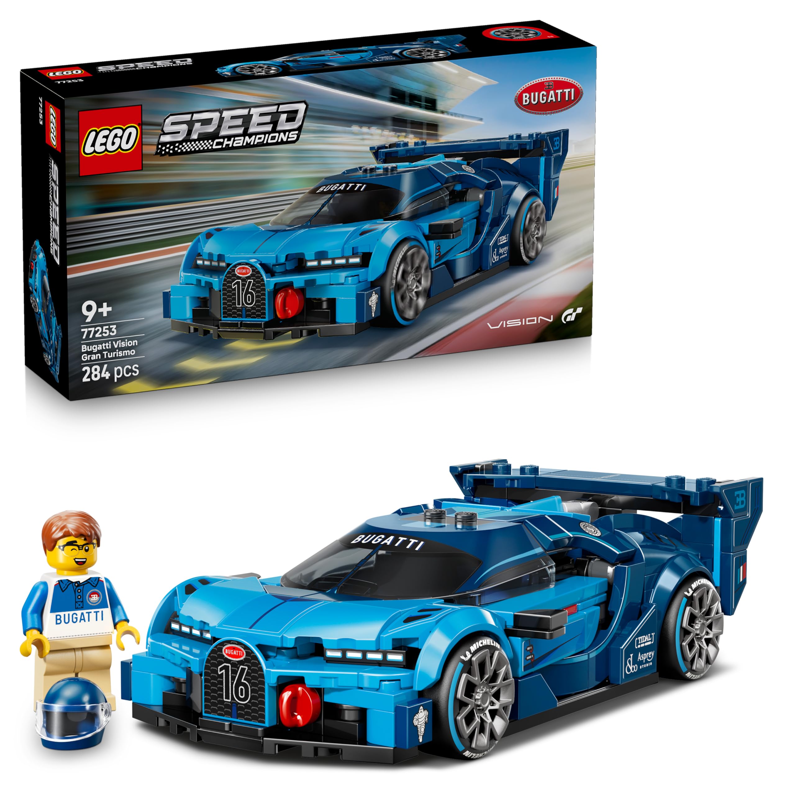 LEGO Speed Champions Bugatti Vision GT — original gift idea