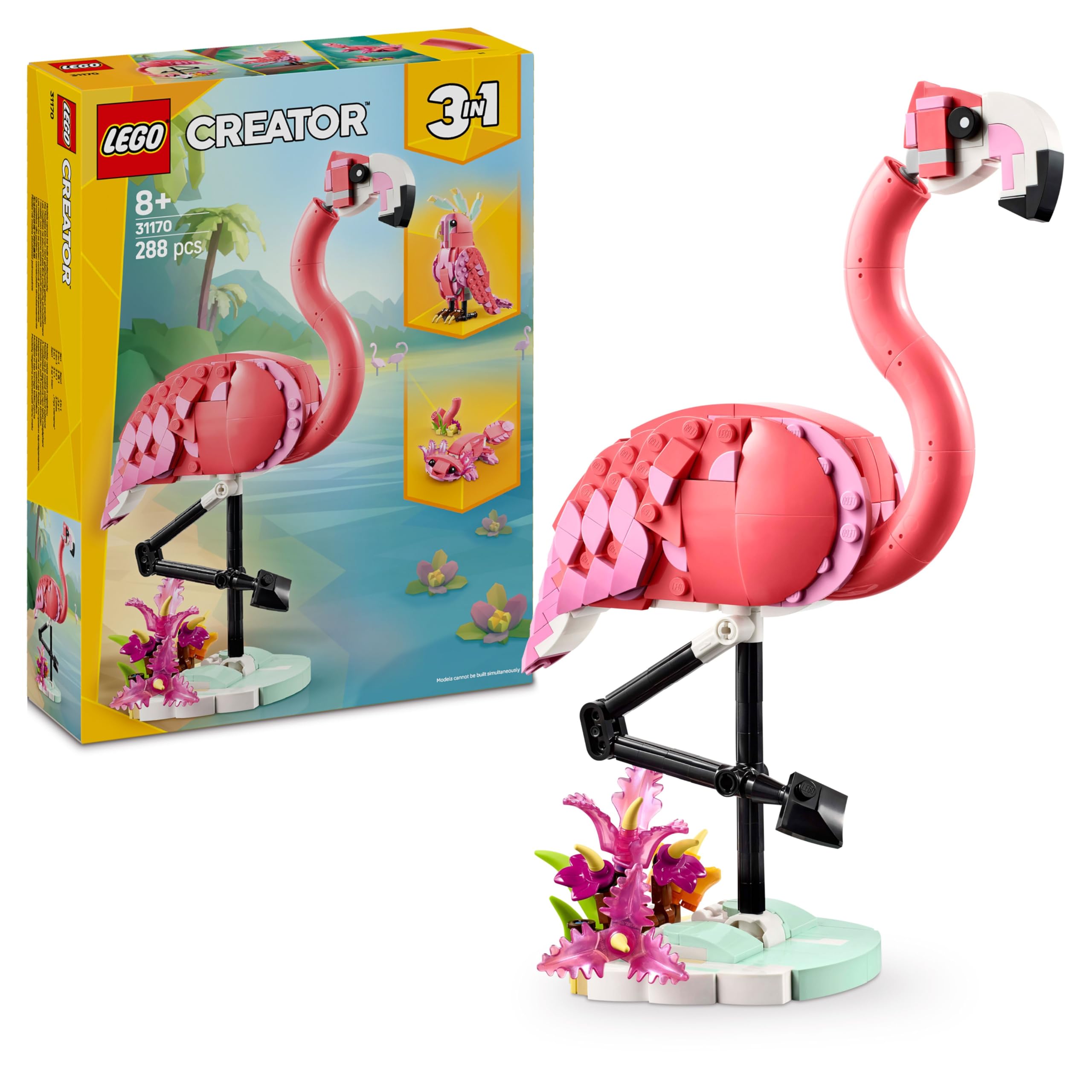 LEGO Flamant Rose — cadeau drôle et insolite