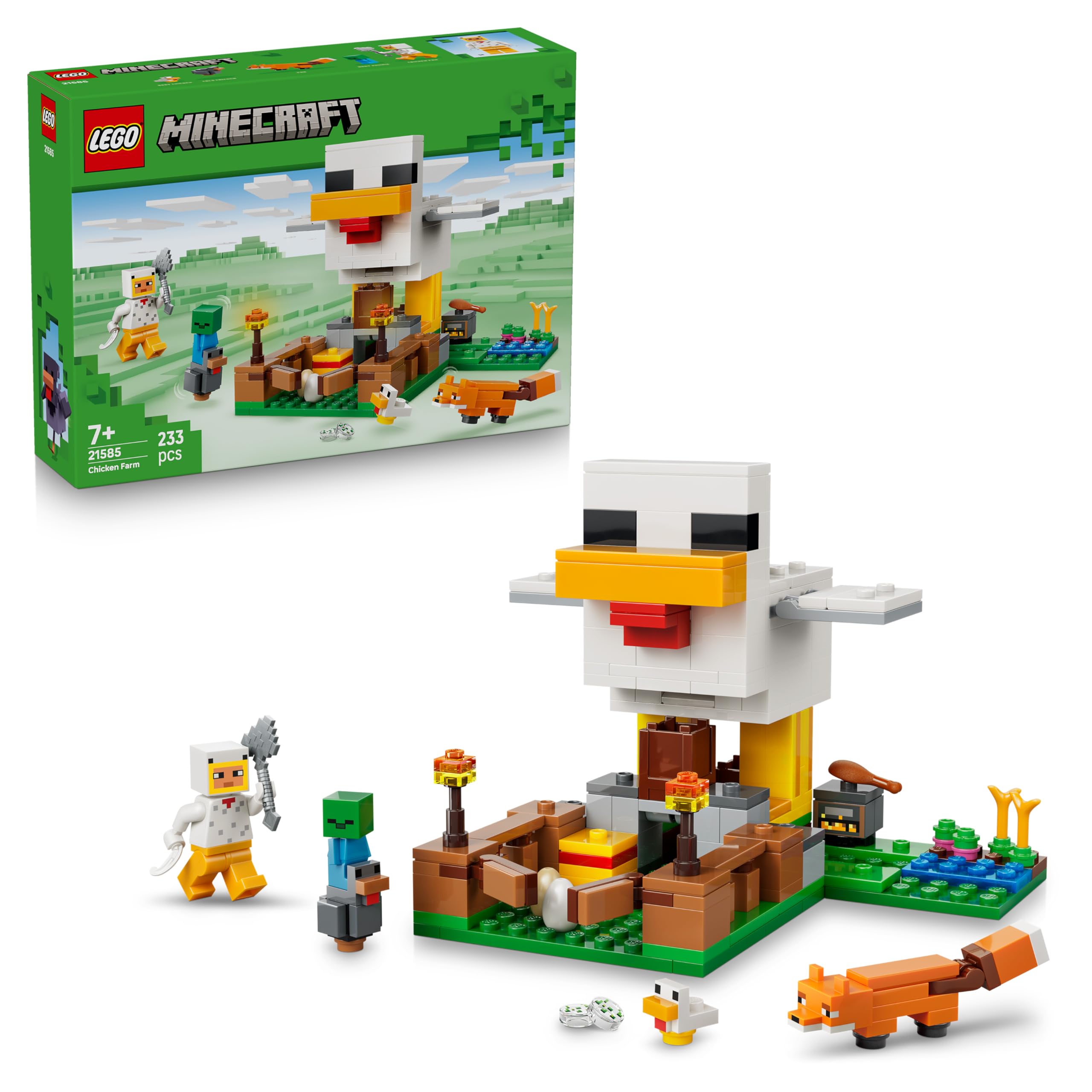 LEGO Minecraft Chicken Farm — original gift idea