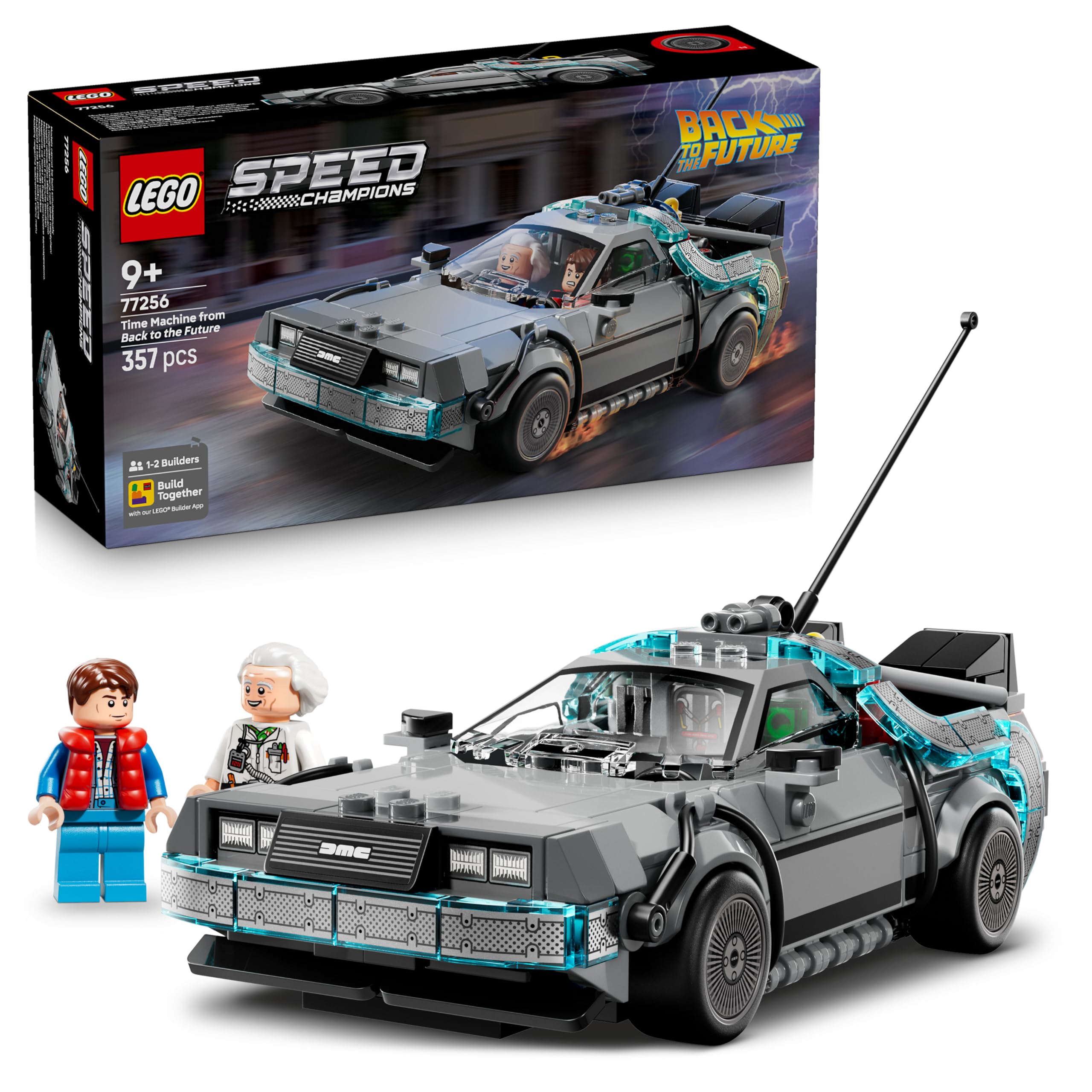 LEGO Speed Champions Back to the Future Time Machine — original gift idea