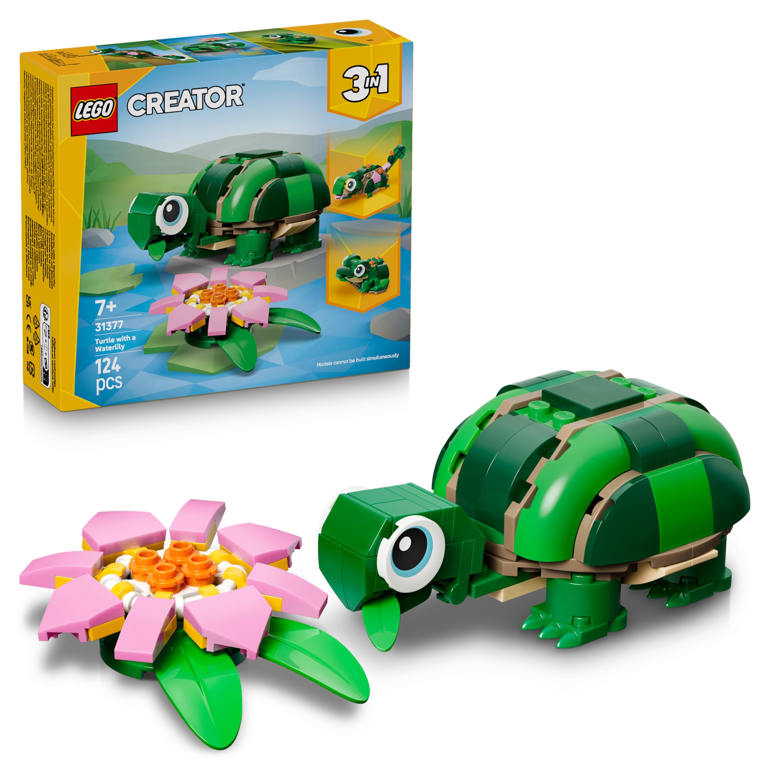 LEGO Tortue et Fleur de Nénuphar — cadeau drôle et insolite