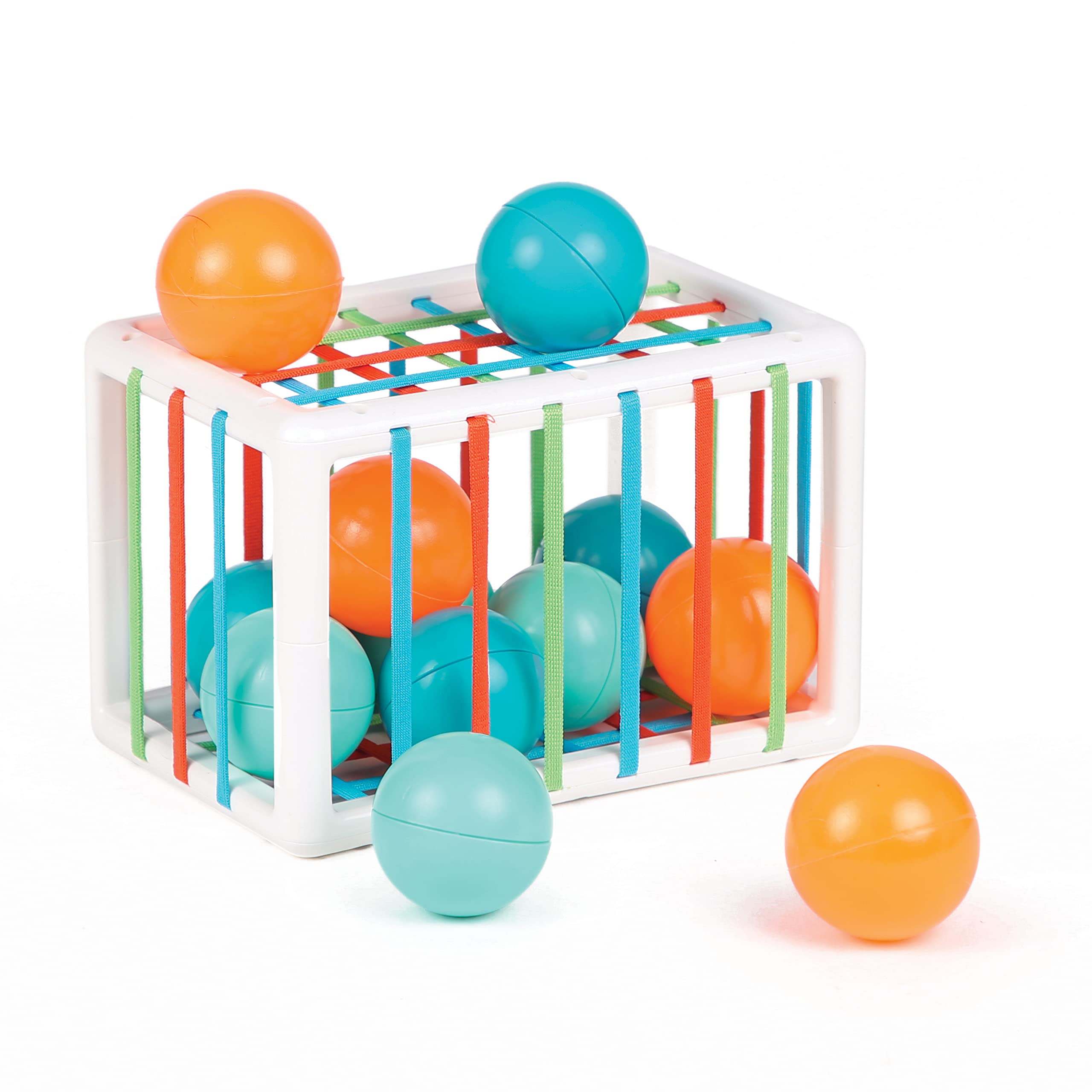 Ludi Manipulation Cube with 12 Sensory Balls — original gift idea