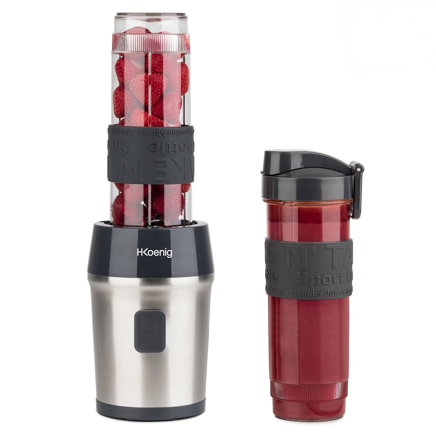 Mini blender avec bouteilles portables — cadeau drôle et insolite