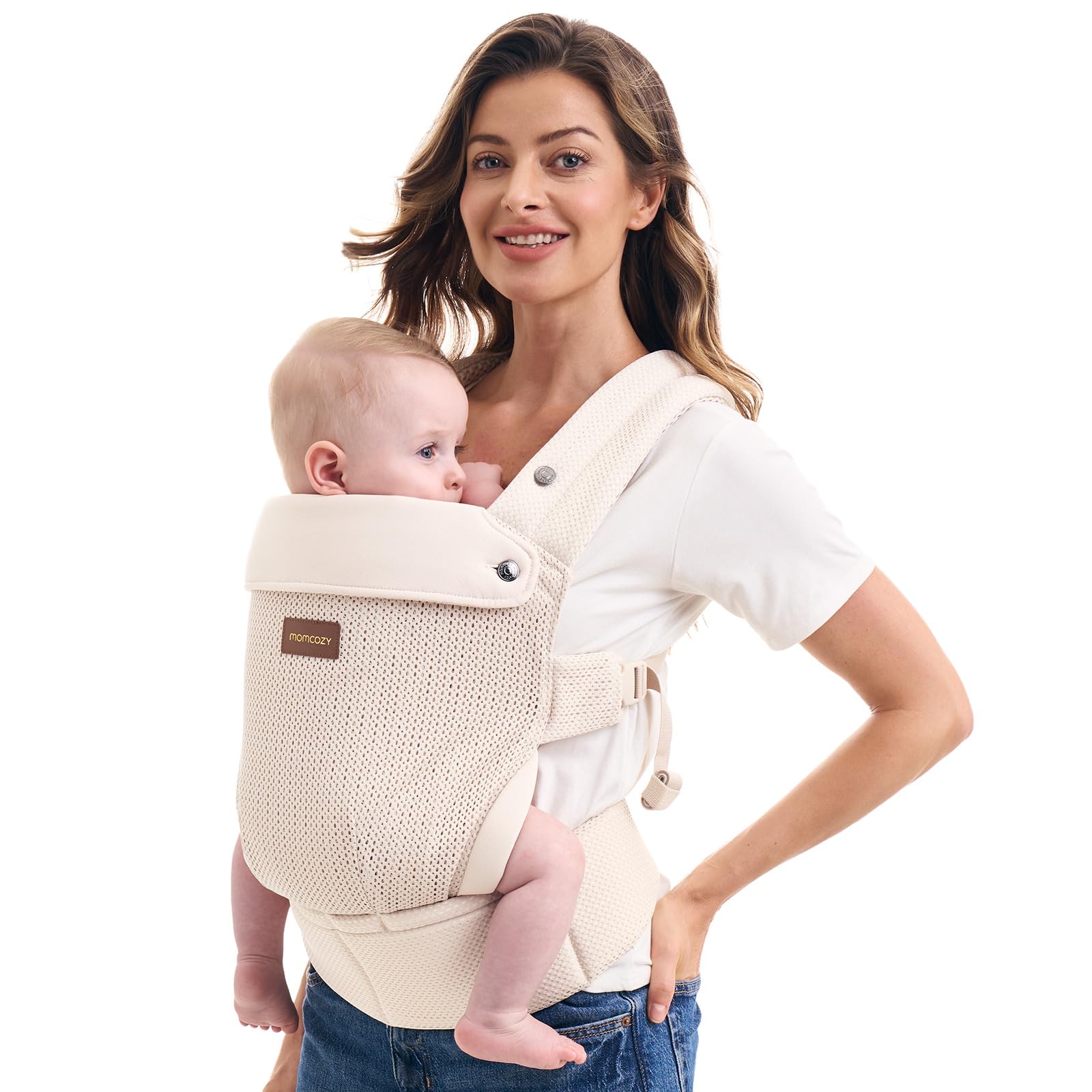 Momcozy Porte-Bébé Ergonomique Air Mesh — idée cadeau original