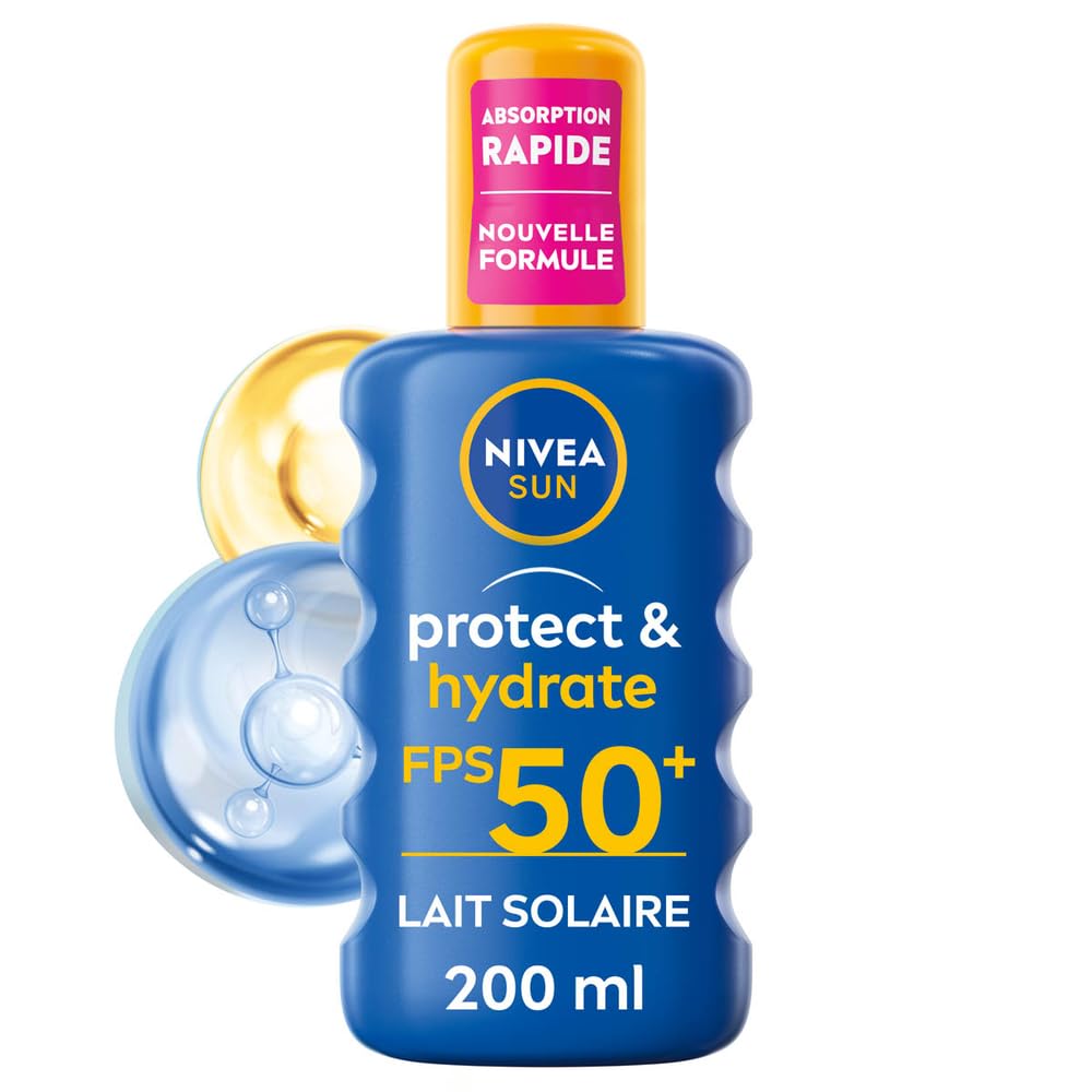 Le spray solaire Protect & Hydrate SPF50+ NIVEA SUN — idée cadeau original