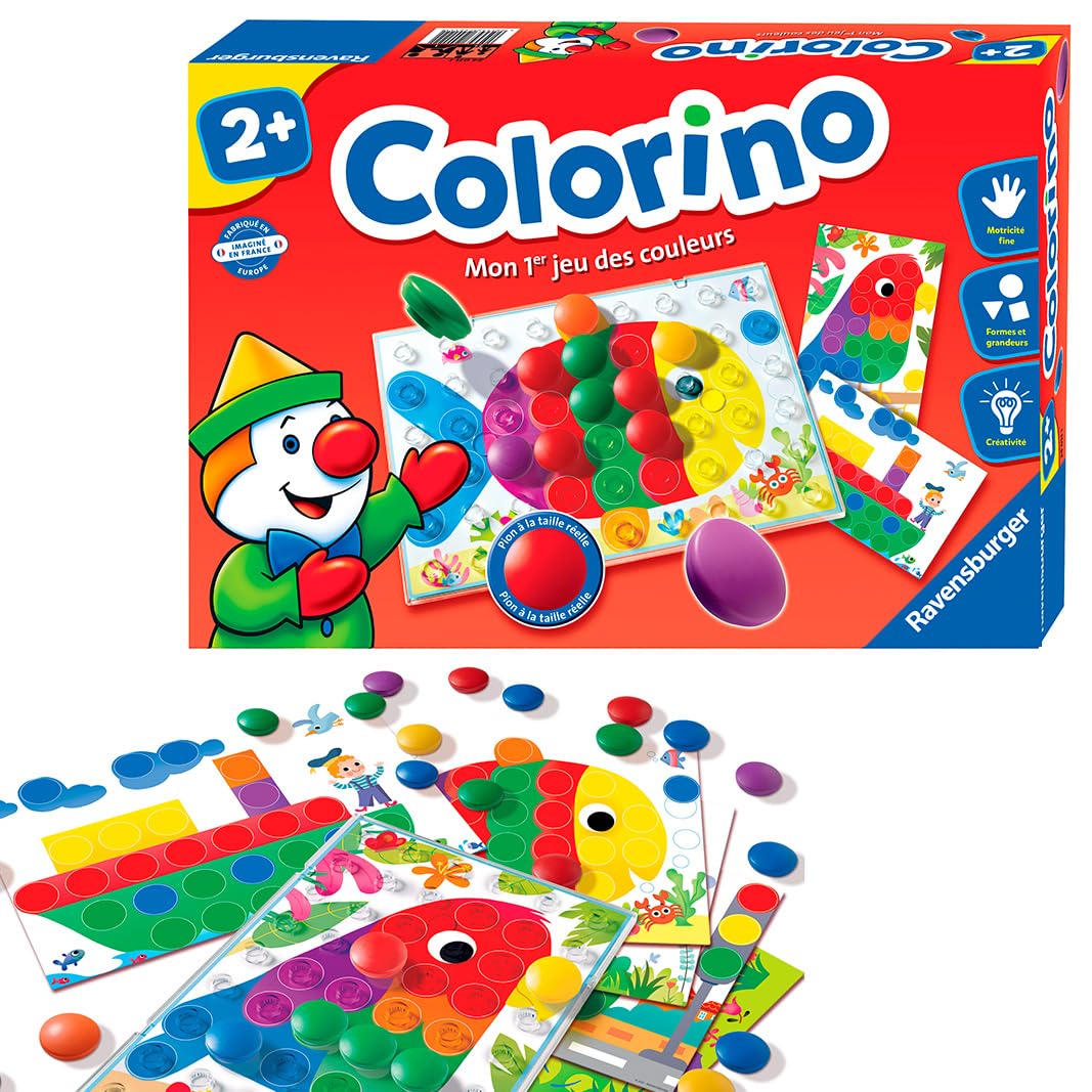 Ravensburger Colorino — Jeu Couleurs Mosaïque — idée cadeau original