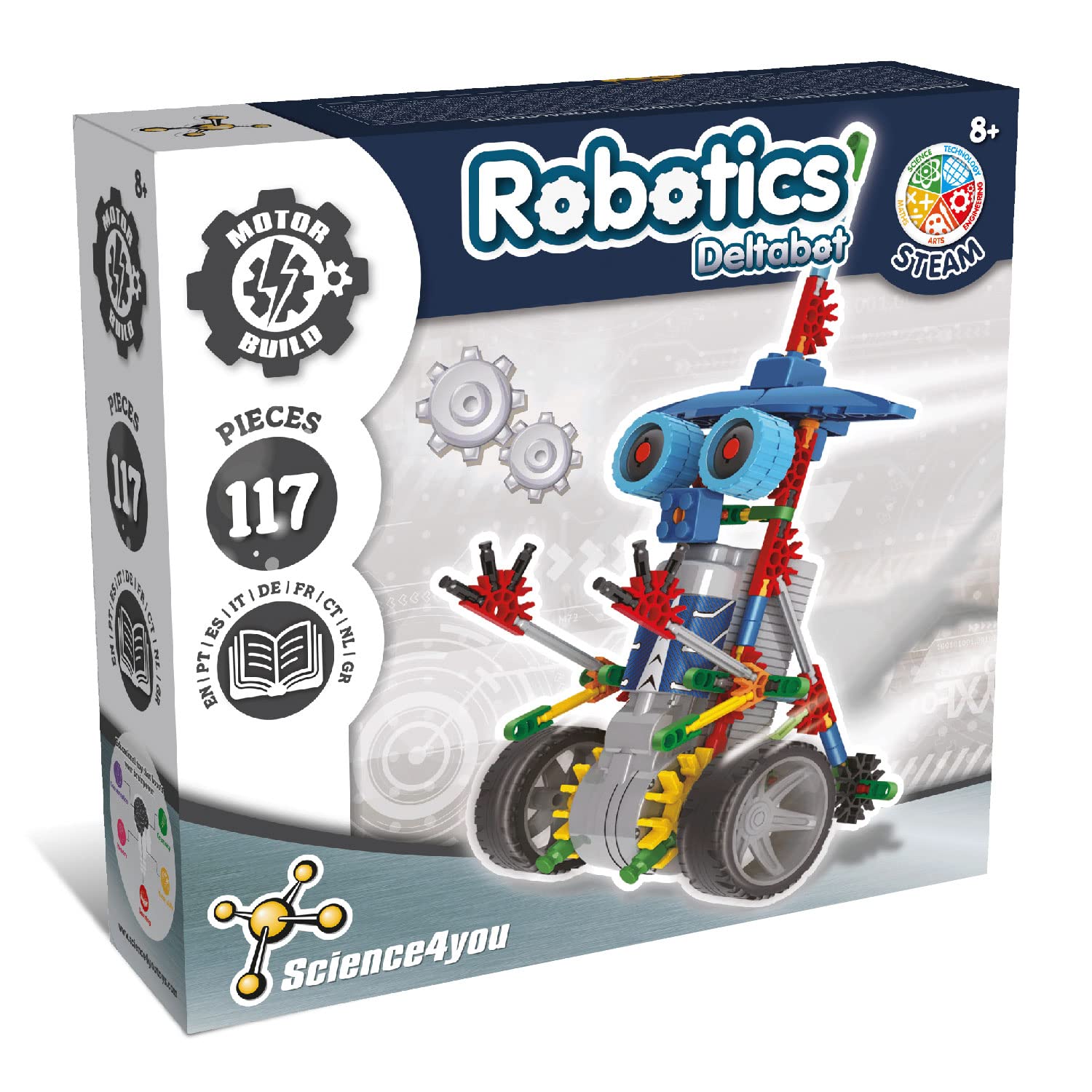 Kit Robot Deltabot à Construire — cadeau drôle et insolite