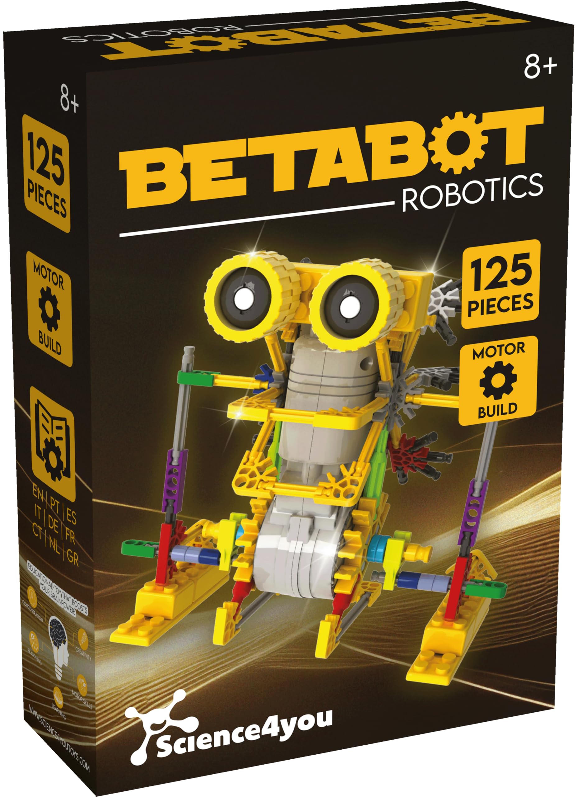 Science4you Betabot Robot Building Kit — original gift idea