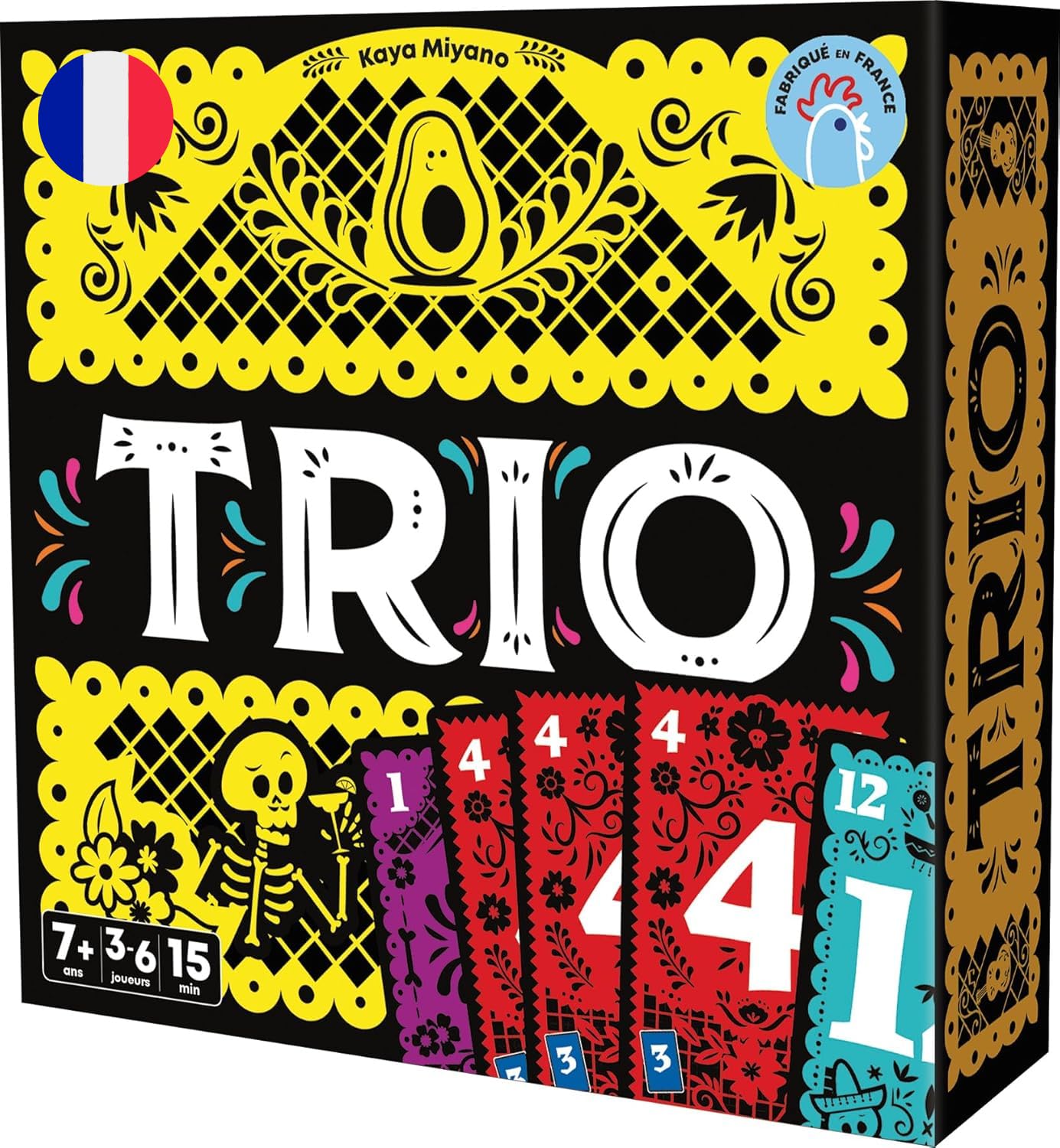 Trio — As d'Or 2024, jeu de mémoire et déduction — cadeau drôle et insolite